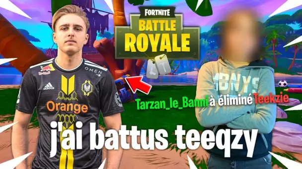 CETTE ENFANT A BATTU TEEQZY SUR FORTNITE ! INCROYABLE GAMEPLAY