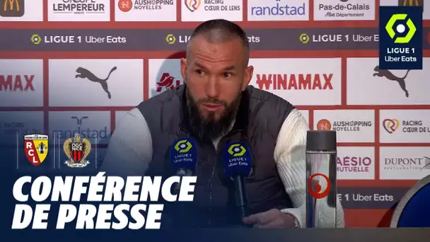 Conférence de presse RC LENS - OGC NICE (0-1)  / 2022/2023