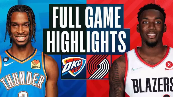 THUNDER at TRAIL BLAZERS | FULL GAME HIGHLIGHTS | March 26, 2023