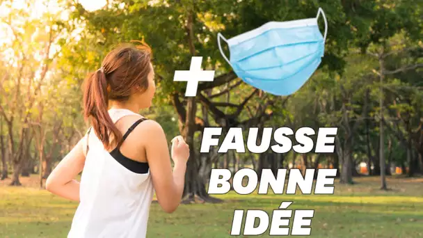 Pourquoi faire du sport avec un masque n'est pas recommandé