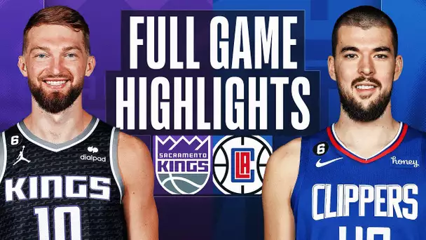 KINGS at CLIPPERS | NBA FULL GAME HIGHLIGHTS | December 3, 2022