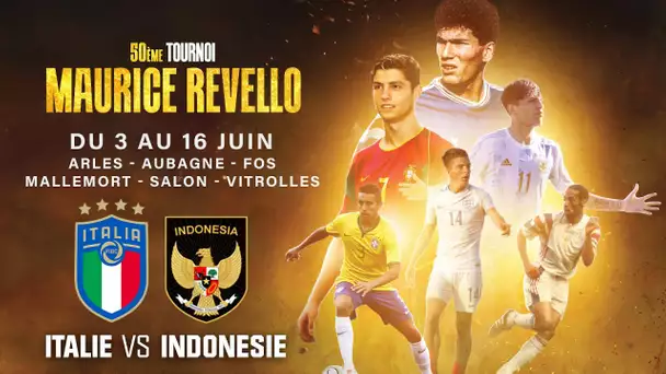 FOOTBALL - TOURNOI U20 MAURICE REVELLO : ITALIE - INDONESIE