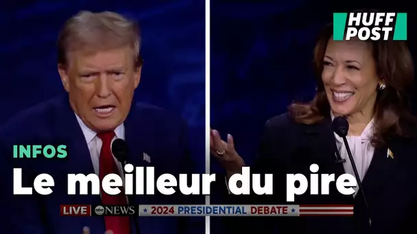 Ces phrases improbables de Donald Trump qui ont fait grimacer Kamala Harris lors du débat