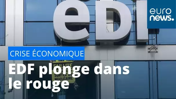 EDF plonge dans le rouge et annonce un plan d'économies et de cessions d'actifs