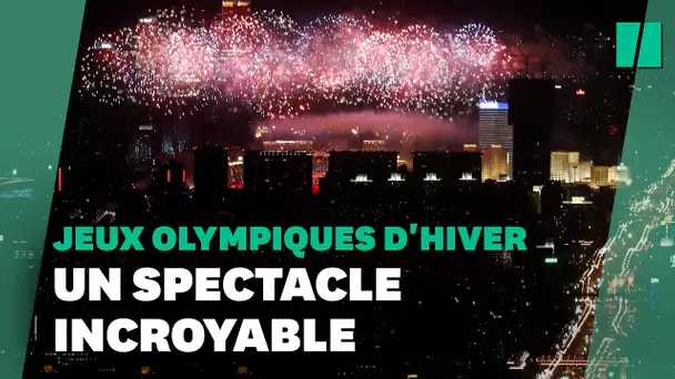 Pékin a clôturé les JO d'hiver 2022  avec un feu d'artifice dément