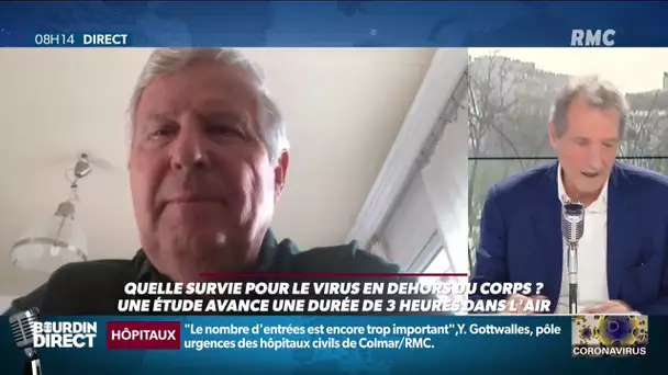 Quelle survie pour le virus en dehors du corps ?