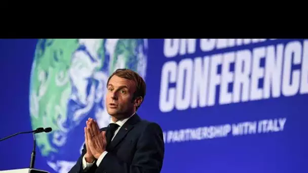 COP26 : le coup de pression de Macron aux pays qui polluent le plus