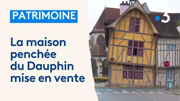 La maison penchée du Dauphin est à vendre à Troyes