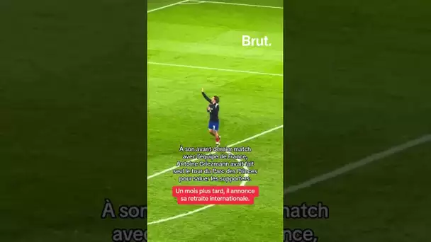 Pour son avant-dernier match avec les Bleus, Griezmann avait fait seul le tour du Parc des Princes