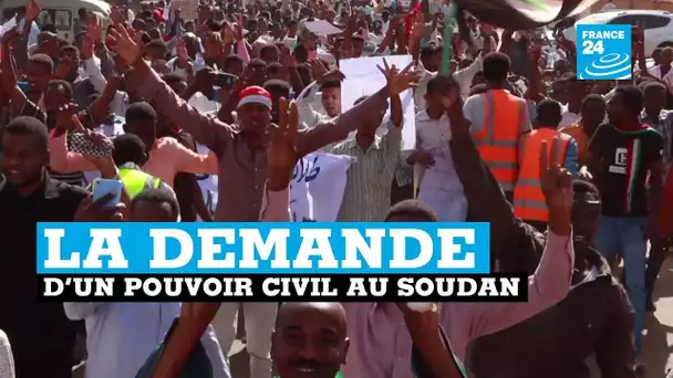 Une foule immense déferle à Khartoum pour réclamer un pouvoir civil au Soudan