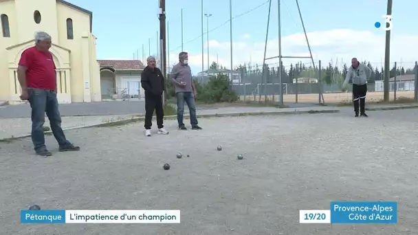 Pétanque : Les boulistes en mal de compétition, témoignage de Jean-Michel Puccinelli