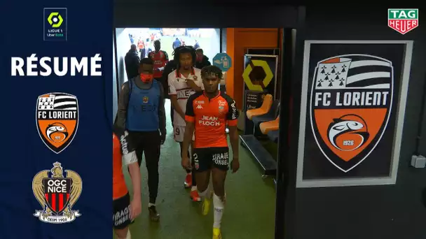 FC LORIENT - OGC NICE (1 - 1) - Résumé - (FCL - OGCN) / 2020/2021