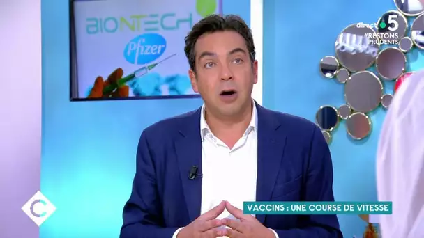 Vaccin : une course de vitesse - C à Vous - 17/11/2020