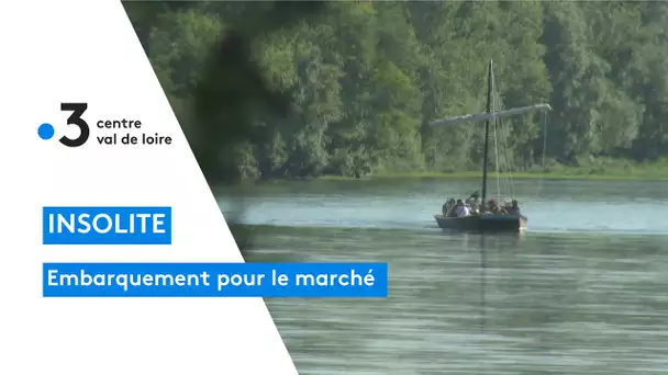 Chaumont-sur-Loire : traversée en bateau pour faire le marché à Amboise