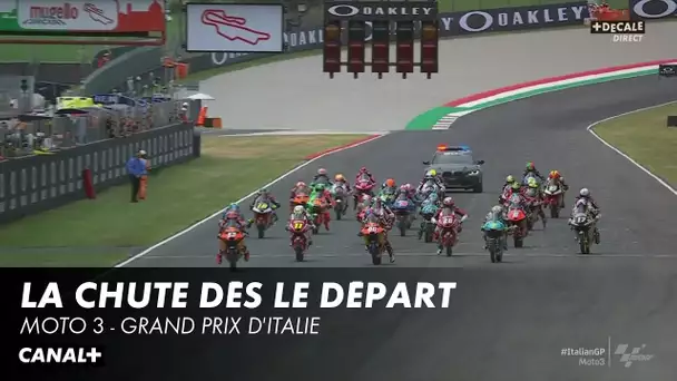 Le départ de la course - Grand Prix d'Italie - Moto 3