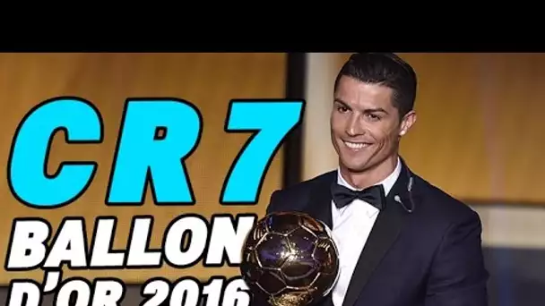 Cristiano Ronaldo Ballon d'Or 2016 !