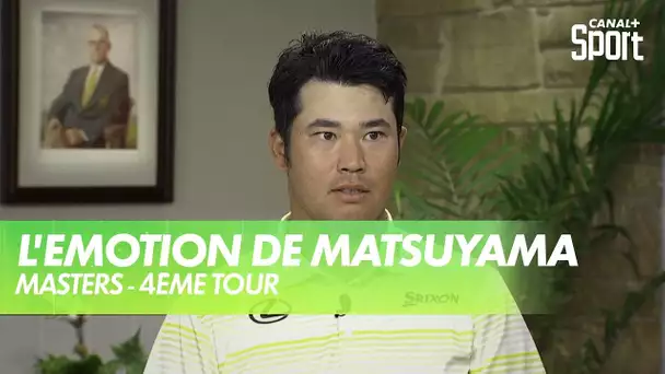 Les premiers mots d'Hideki Matsuyama