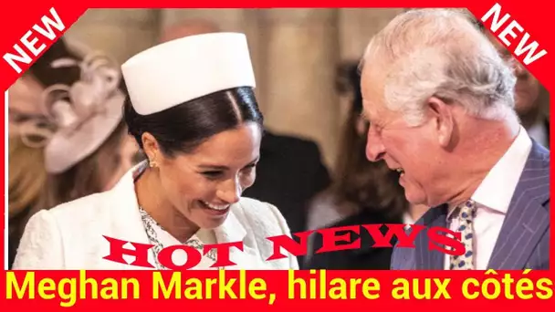 Meghan Markle, hilare aux côtés du prince Charles : ils ne se quittent plus