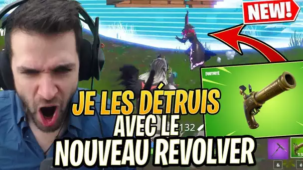 🔥LE NOUVEAU PISTOLET À SILEX :JE LES DÉTRUIS AVEC, KIFFANT ! Fortnite Saison 8