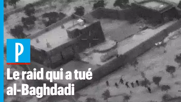 Les premières images du raid qui a tué al-Baghdadi