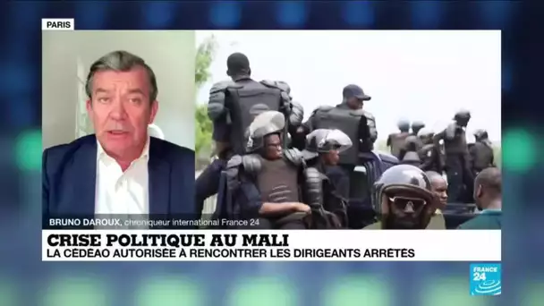 Crise politique au Mali : la CEDEAO autorisée à rencontrer les dirigeants arrêtés