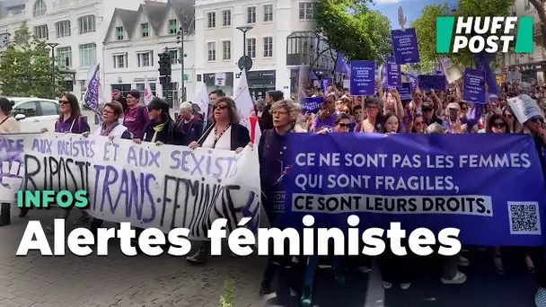 Législatives 2024 : contre l’extrême droite, des manifestations féministes dans toute la France