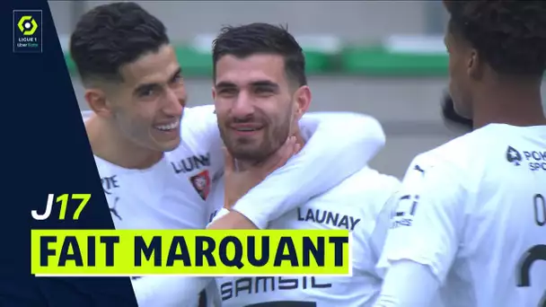 Rennes cartonne à Saint-Étienne grâce au premier triplé de Martin Terrier en Ligue 1 Uber Eats !