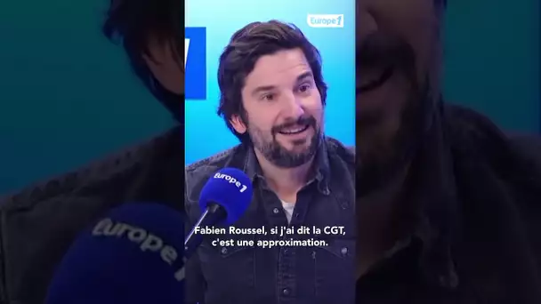 "Fabien Roussel, petit oiseau tombé du nid" #shorts #europe1 #humour