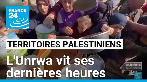 L'Unrwa vit ses dernières heures dans les territoires palestiniens • FRANCE 24