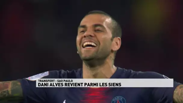 Dani Alves revient parmi les siens