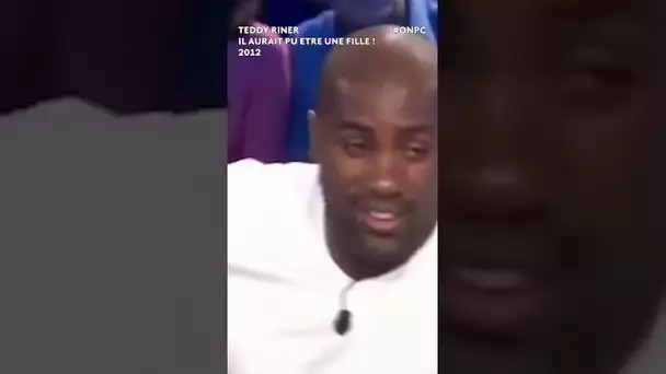 Teddy Riner aurait dû être une fille ! 😅 #onpc #shorts