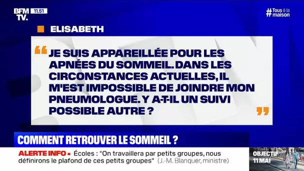 Je ne peux pas joindre mon pneumologue pour mon apnée du sommeil, que faire?