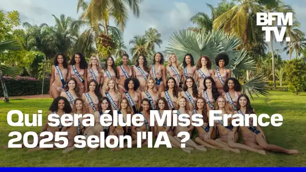 Miss France 2025: une intelligence artificielle prédit le classement des cinq finalistes