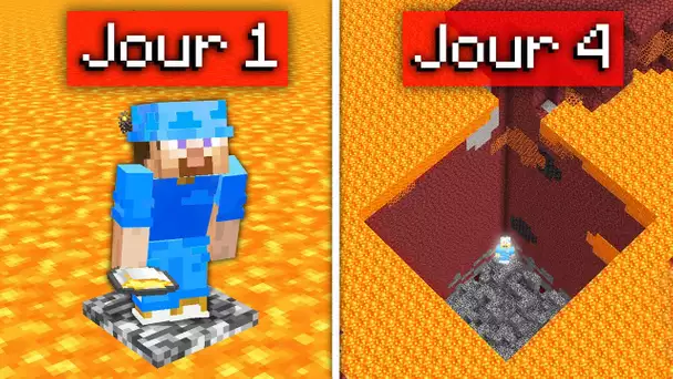 J'ai forcé  100 joueurs à casser le NETHER à la main... - Episode 16 | Admin Series S4