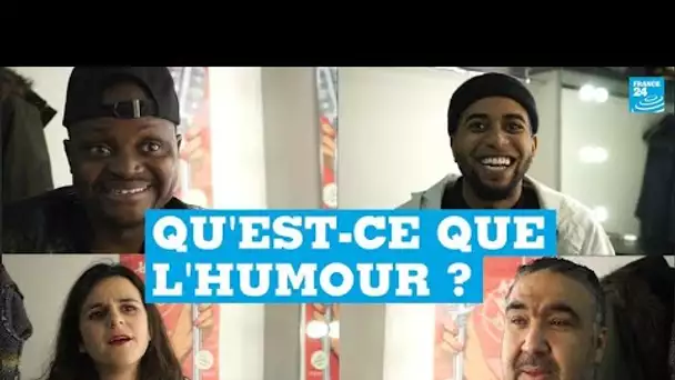 "Qu'est-ce que l'humour ?" : réponses avec Observateur Ébène, Laura Domenge, Wahid Bouzidi...