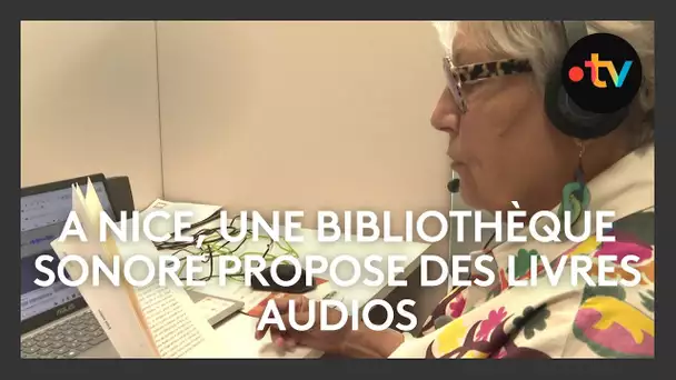 A Nice, une bibliothèque sonore propose des livres audios