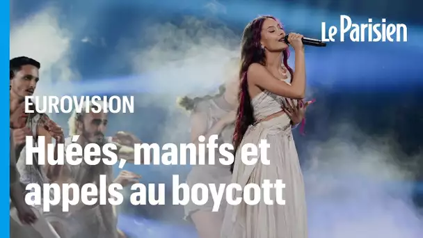 Eurovision sous tension : la chanteuse israélienne huée en répétitions, manifs pro-Gaza à Malmö