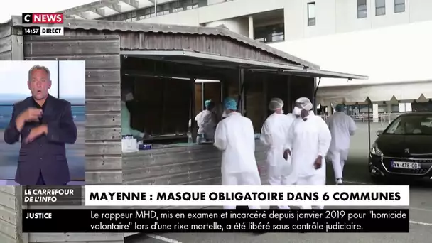 Coronavirus en Mayenne : masque obligatoire dans les lieux publics clos de 6 communes