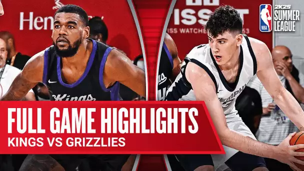 KINGS vs GRIZZLIES | NBA SUMMER LEAGUE | FULL GAME HIGHLIGHTS