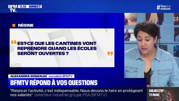 Les cantines vont-elles fonctionner quand les écoles seront ouvertes? BFMTV répond à vos questions