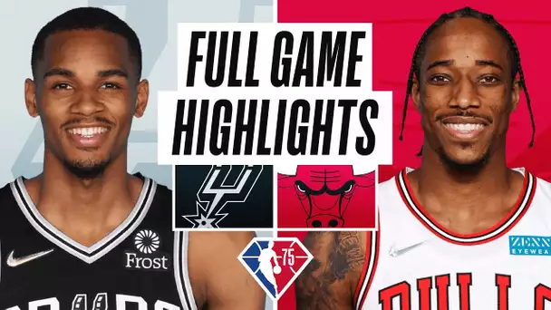 SPURS at BULLS | FULL GAME HIGHLIGHTS | February 14, 2022