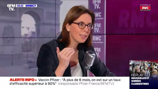 Amélie de Montchalin face à Jean-Jacques Bourdin en direct