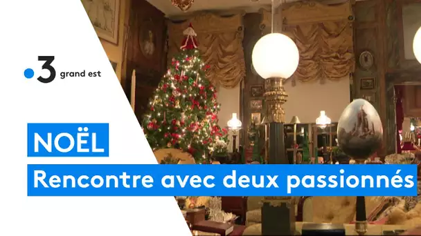 L'amour des décorations de Noël pour deux passionnés