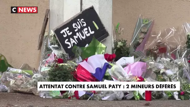 Attentat contre Samuel Paty : 2 mineurs déférés