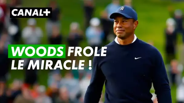 Magistral, Tiger Woods frôle le trou en UN  - Genesis Invitational Pga Tour