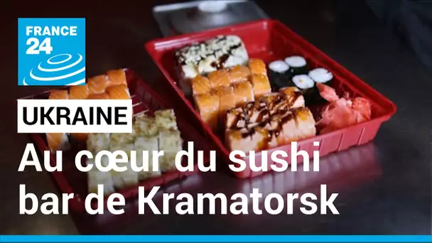 Ukraine : dans un sushi bar de Kramatorsk, le business continue malgré tout • FRANCE 24