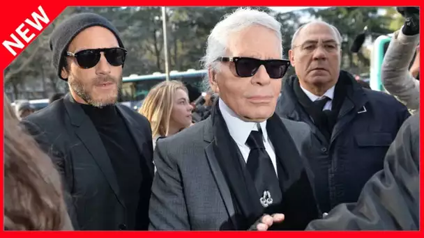 ✅  Karl Lagerfeld : « Pas facile de redevenir un mec normal » pour son protégé Sébastien Jondeau