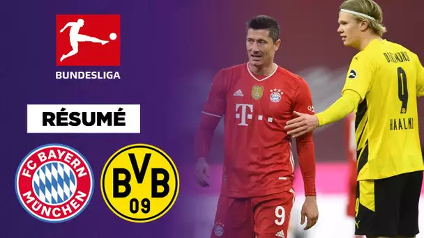 Résumé : Un triplé de Lewandowski et le Bayern remporte le Klassiker contre Dortmund