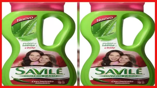 Savile Shampoo with Aloe Pulp and Chile Extract/ Shampoo Con Pulpa De Sabila Y Extracto De Chile