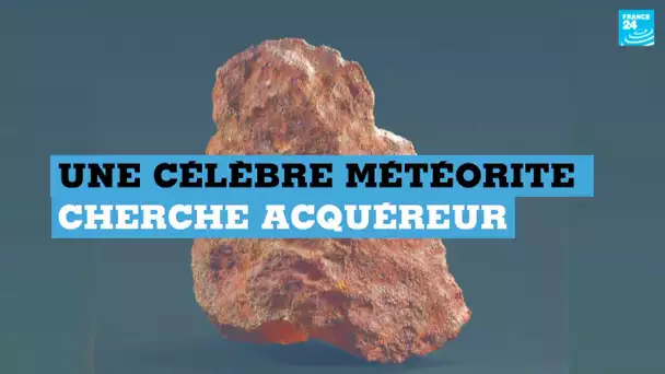 Une célèbre MÉTÉORITE estimée entre 80 000 et 120 000 euros cherche acquéreur